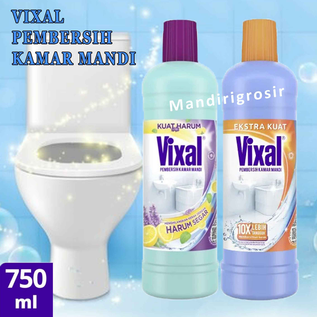 VIXAL PEMBERSIH KAMAR MANDI EKSTRA KUAT 750ML