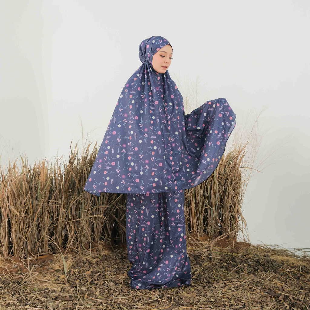 [BEST SELLER] ALIF WANDERLUST COLLECTION MUKENA MINI MOTIF PARASUT PREMIUM KOREA TRAVEL