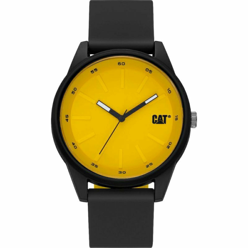 JAM TANGAN PRIA TALI KARET CATERPILLAR CAT LJ.160.21.721 ORIGINAL