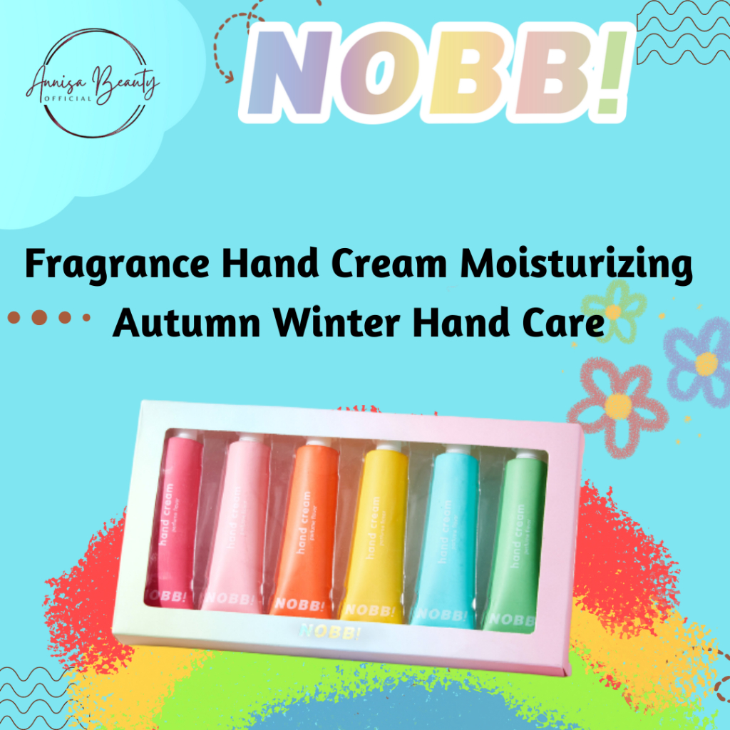 NOBB！Fragrance Hand Cream Moisturizing Autumn Winter Hand Care - 6 Hand Cream Set