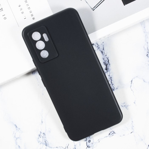 SoftCase Macaron BLACK Vivo V27E/V23E/V25 5G/V25E/V25/V25 Pro/V27 TPU Hitam Protect Camera