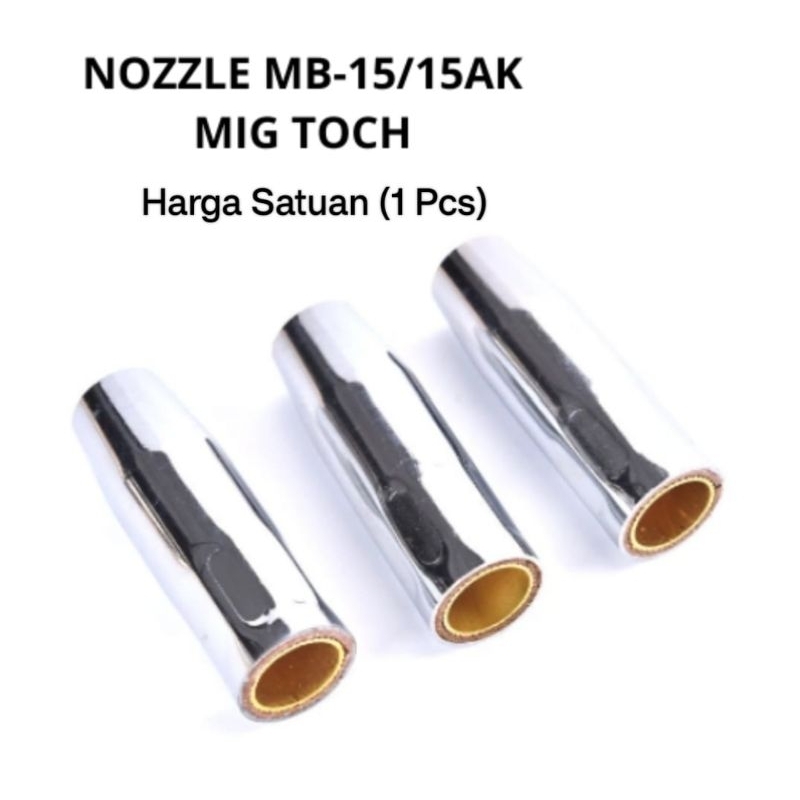 Nozzle Mig Torch / Nosel Mig Co2 Torch / nozel Kepala Las Mig