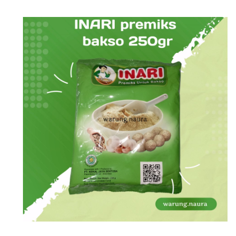 

Inari premiks bakso tepung adonan bakso 250gr