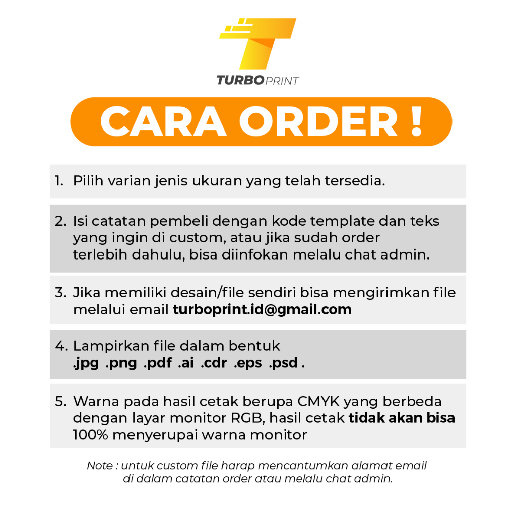 Cetak Kartu Ucapan Thank You Card Greetings Card Custom Cetak Print Murah