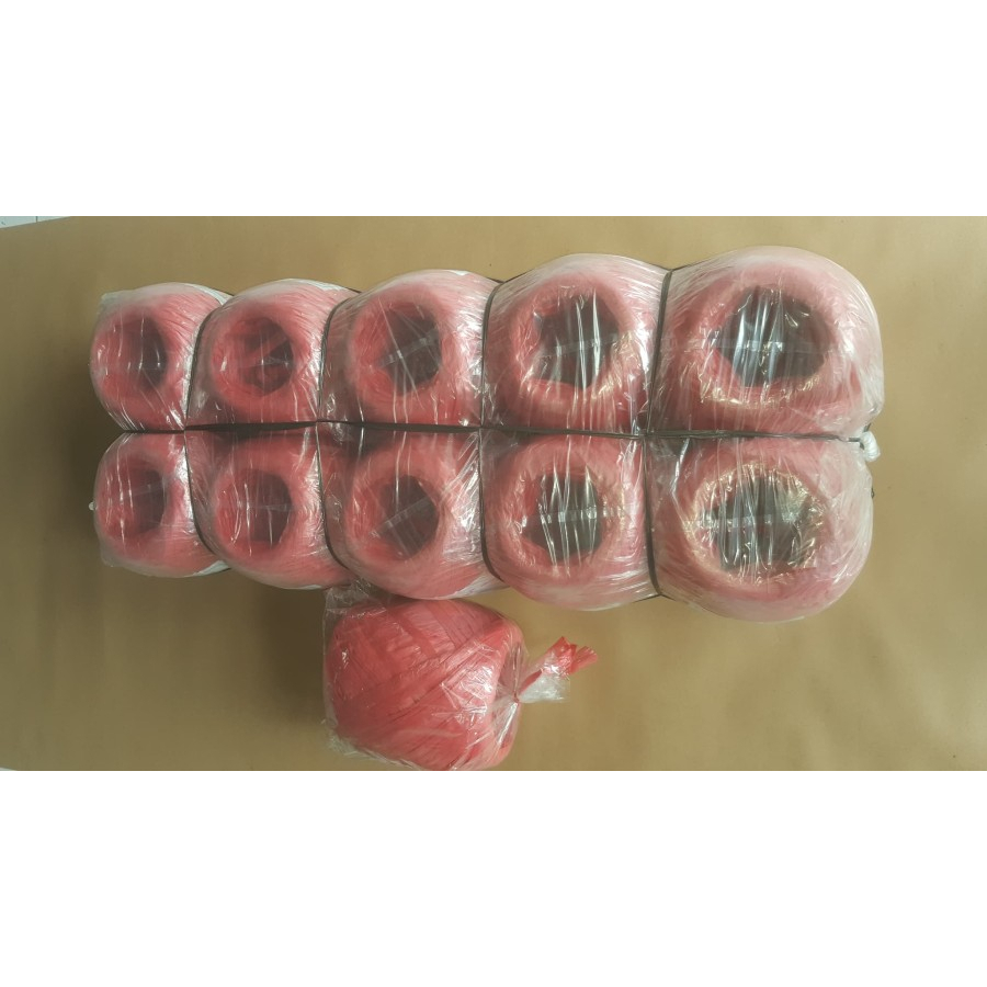 TALI RAFIA WARNA MERAH