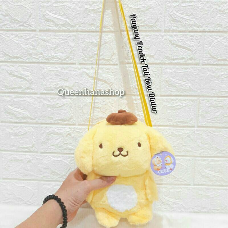 New Tas Selempang Boneka Kekinian Full Body Karakter