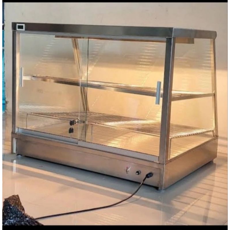 electric food warmer display/food warmer/penghangat ayam goreng(stanliss)