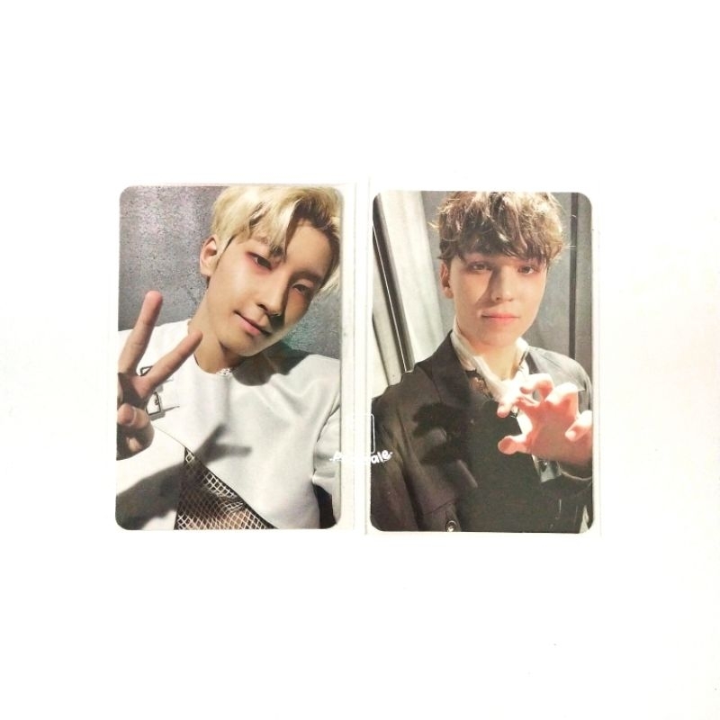 Photocard Seventeen Face The Sun Album Shadow Ver Wonwoo Vernon PC Official SVT Photo Card Photobook