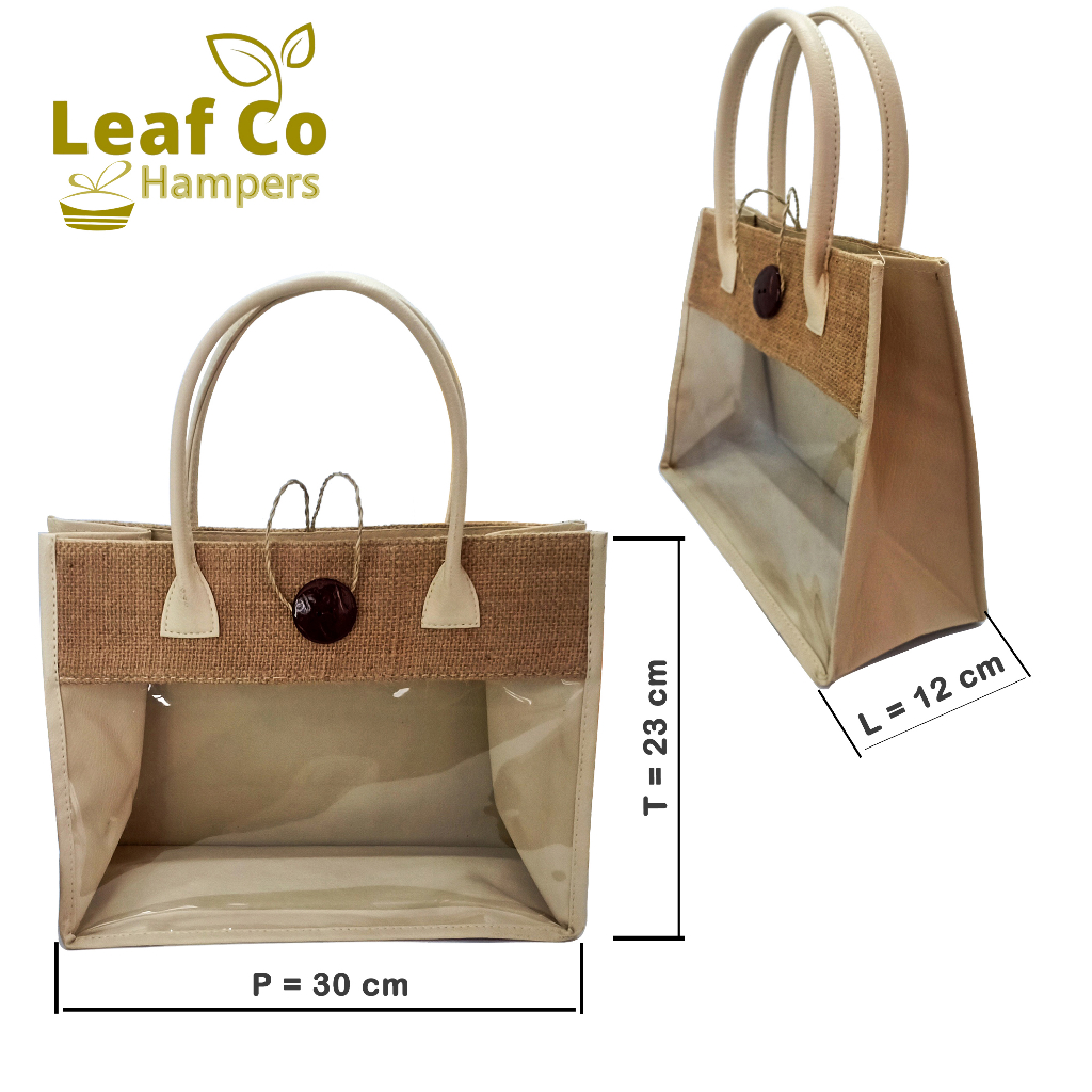 

Leaf Co - Tas Hampers Mika Goni Tas Hantaran Tas Parcel Goni Premium
