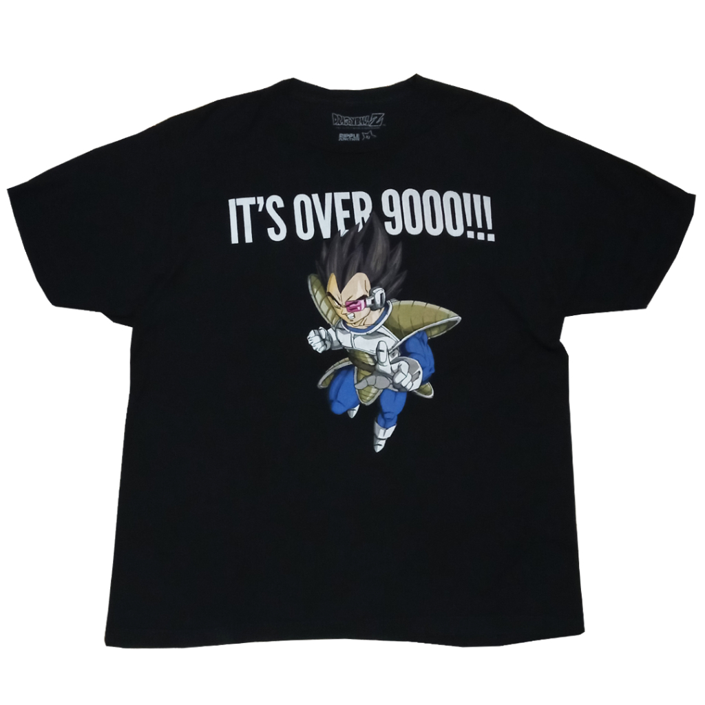 Kaos Dragon Ball Z Vegeta Second Original Anime