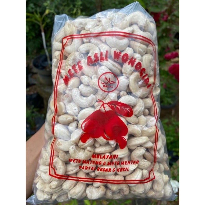 

Promo Kacang Mete / Mede Super, MENTAH. Kacang Mete asli Wonogiri.