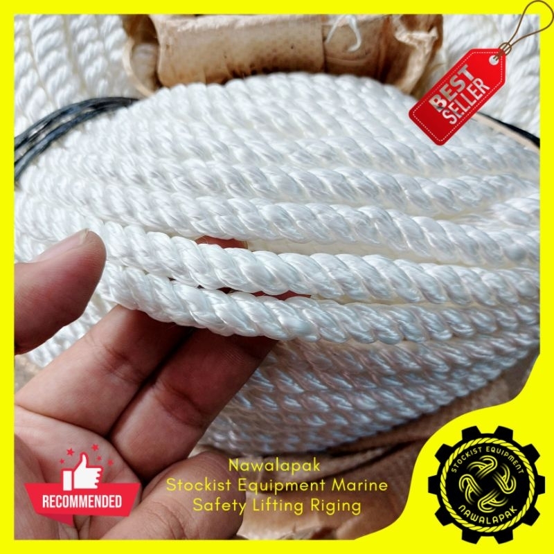 

Tali Tambang Nilon 14mm / Tali Tampar Nylon / Harga Per Meter