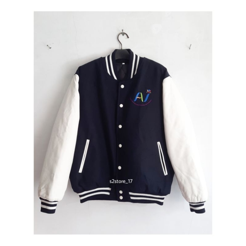 Varsity univ leather