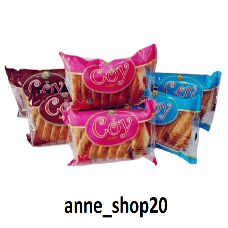 Roti COY Varian Rasa Coklat,Susu &amp; Strawberry