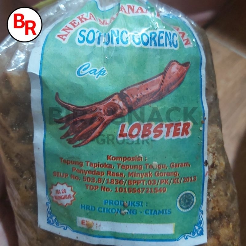 

Makanan Ringan Sotong Goreng Cap Lobster