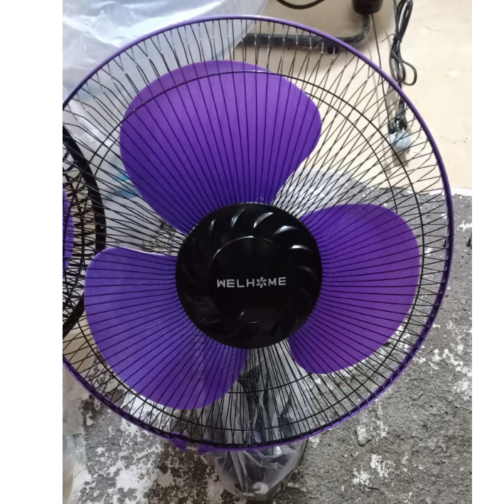 Kipas Angin Dinding Welhome WH-1663 E / Wall Fan Welhome WH 1663 E 16 Inch