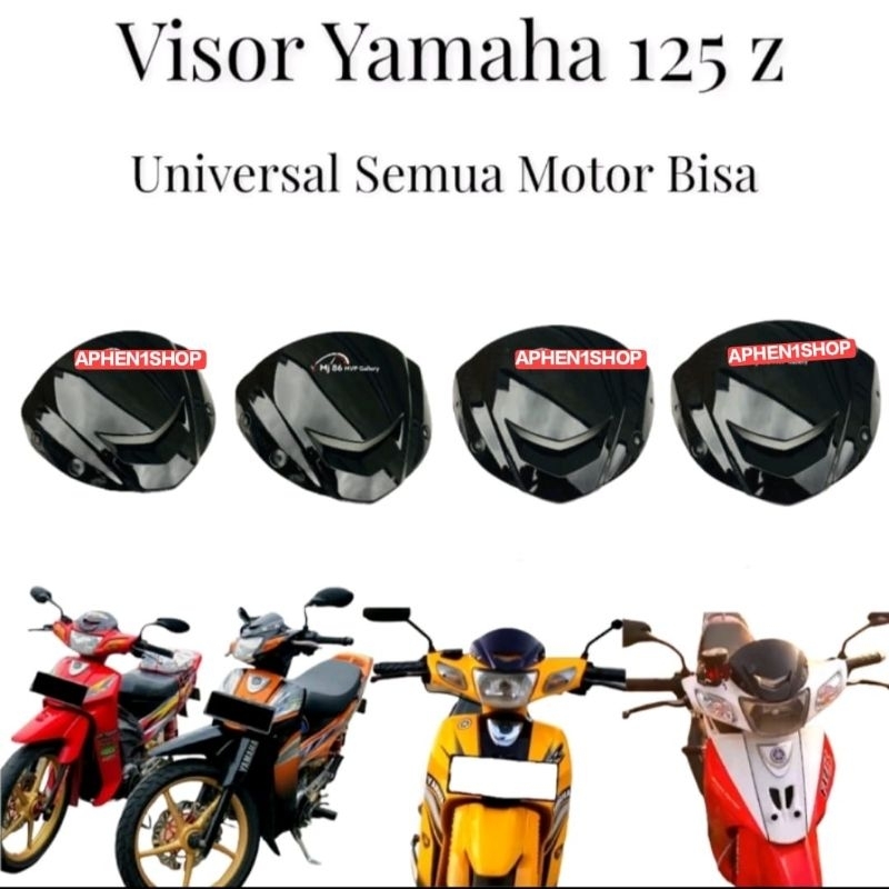 Visor Yamaha 125Z 125ZR Universal  Mio- Fizr - Vega - Satria Hiu -Jupiter - Supra MOTOR