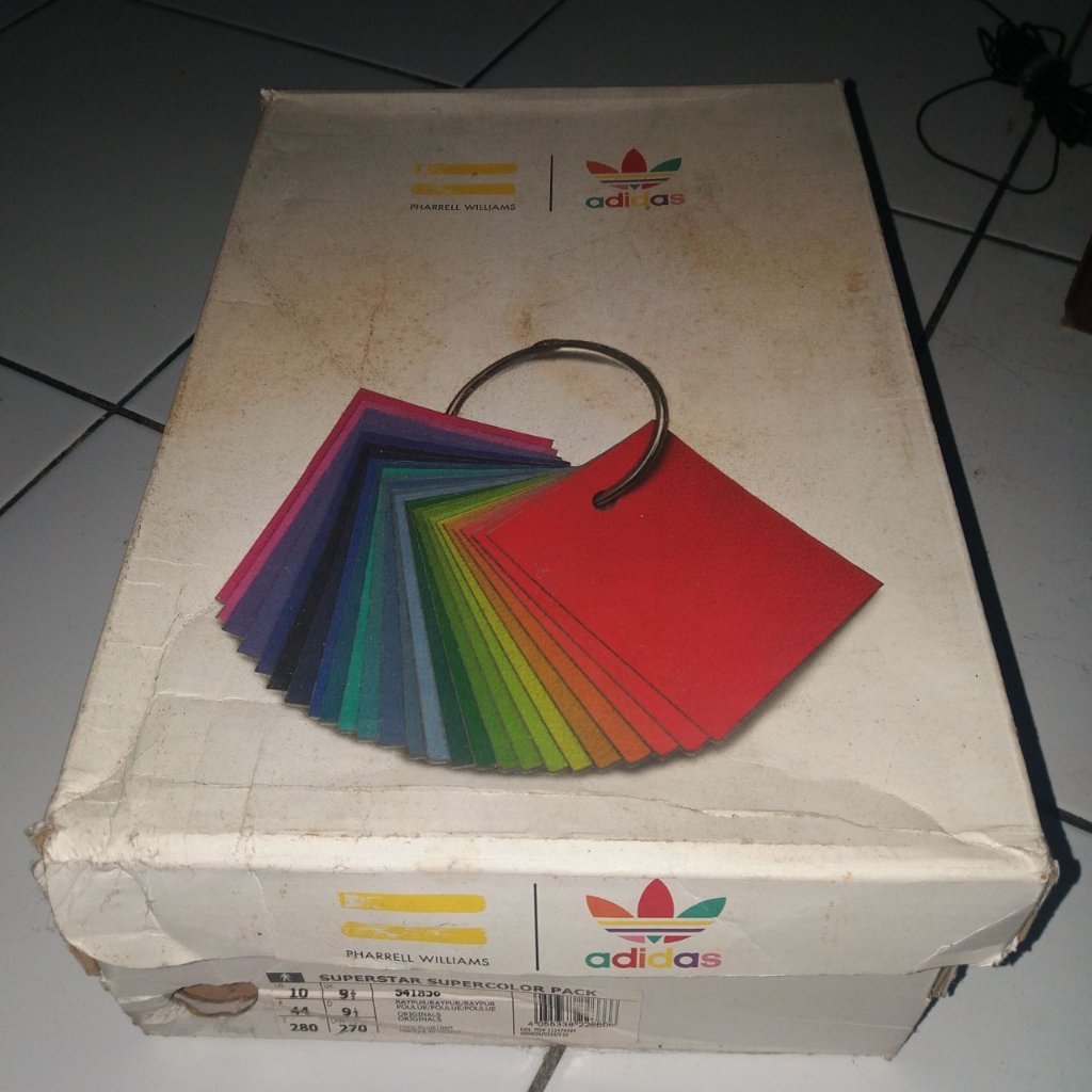 Adidas SuperStar SuperColor Purple UNGU BEKAS PRIBADI (BUKAN BARANG IMPORT ILEGAL) MINOR