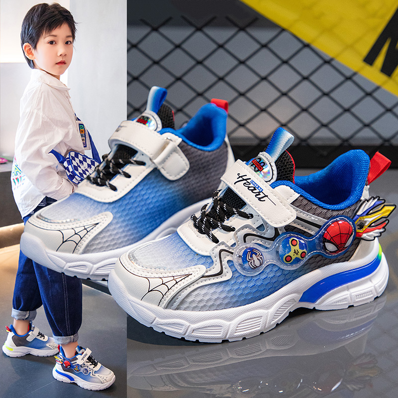 FREE DUS Sepatu anak laki laki spiderman import model terbaru SP_83