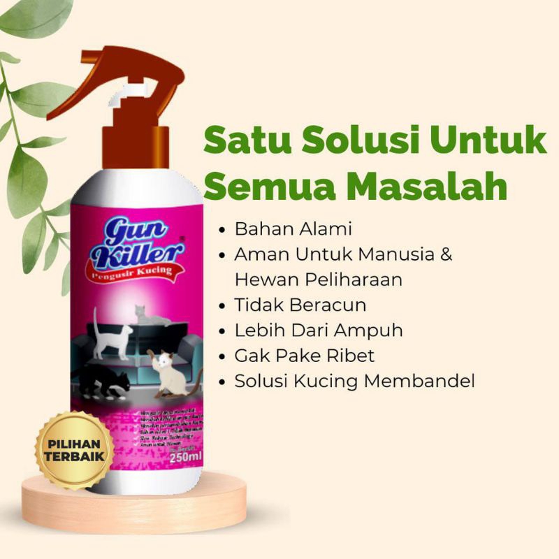pegusir kucing liar / usir kucing kampung / obat penghilang kucing /anti kucing / spray kucing pup s