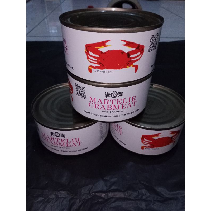 

Kepiting kaleng martelir crab meat