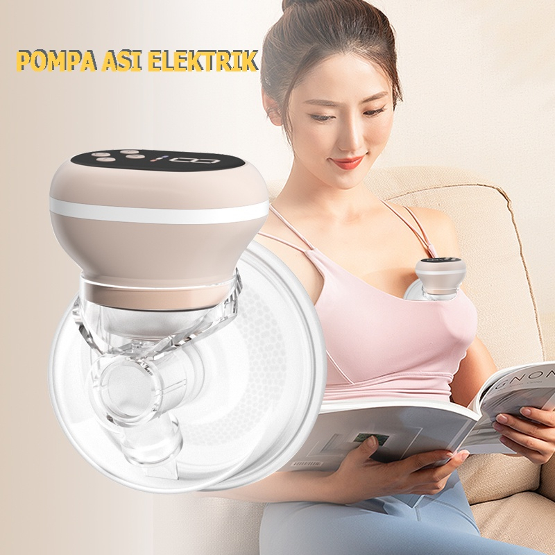 Pompa Asi Elektrik HandsFree Otomatis / Electric Milk Breast Pump Wearable