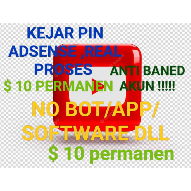 PRODUK TERPERCAYA untuk pengajuan pin ADsense VIeWS 10 DOLLAR Untuk Reques request PIN bukan metode spam yOUtube gratis bonus stiker