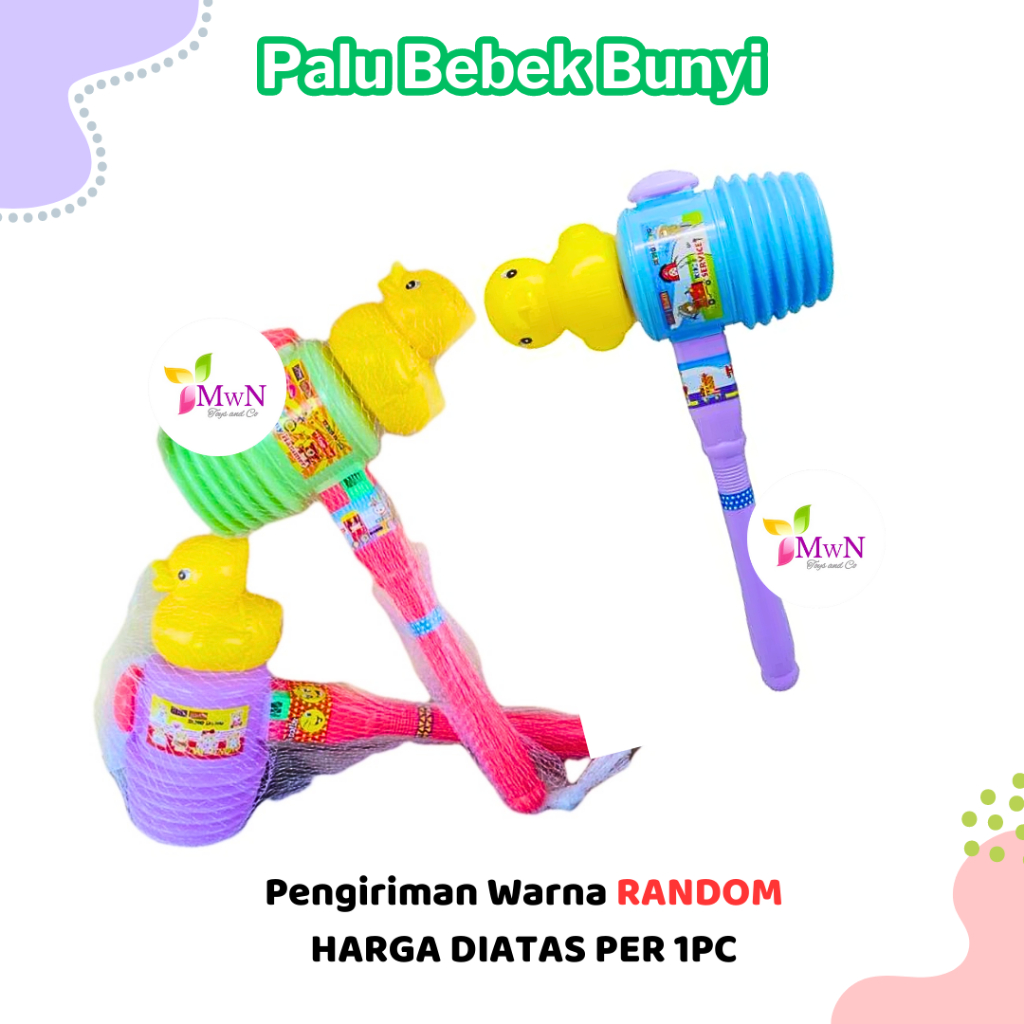 mwn.toys Mainan Palu Bebek Bunyi