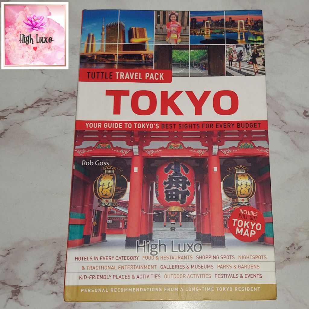 Buku Tuttle Travel Pack Tokyo Japan JEPANG ASIA Impor Import English Original Authentic Best Seller 