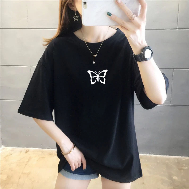 YOURSTYLE1119 - KAOS KUPU KUPU CUTE KEKINIAN TERLARIS KEREN UNISEX OVERSIZE