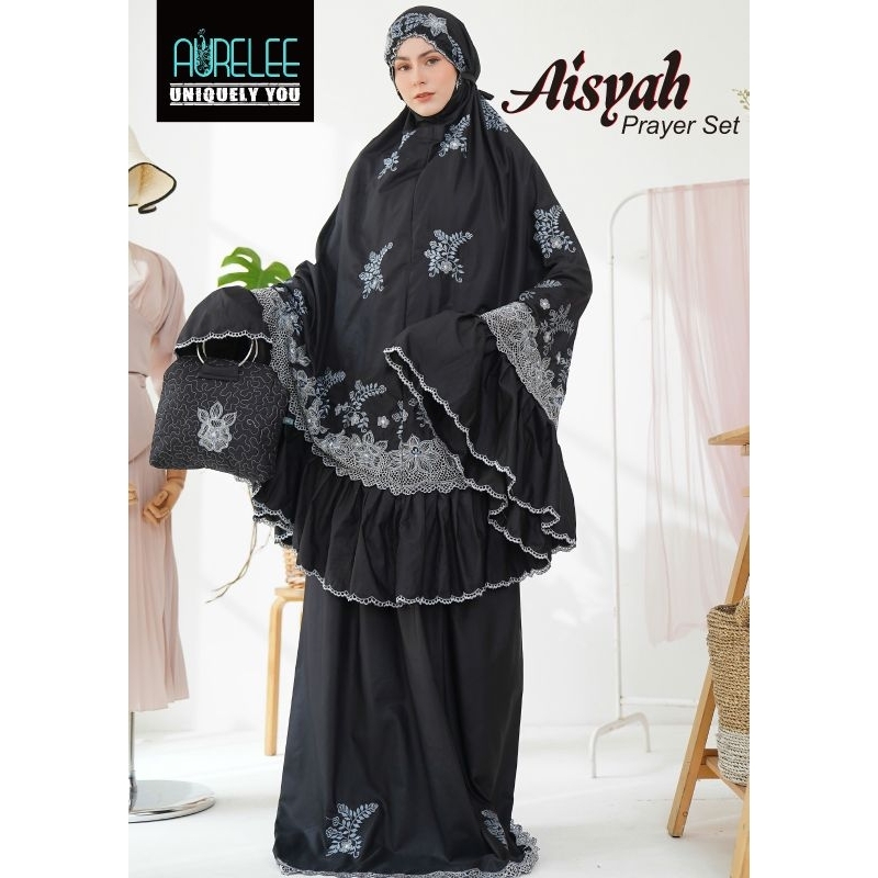 (NEW/BISA COD) MUKENA AISYAH PRAYER SET by AURELEE