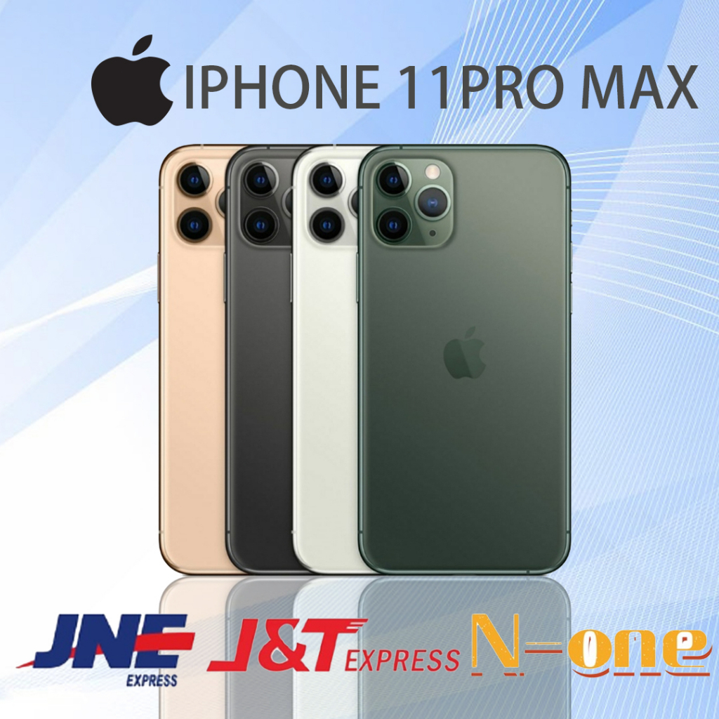 APPLE IPHONE 11 PRO MAX 64GB/256GB GOOD CONDITIONS FULLSET MULUS SECOND LIKE NEW - GARANSI 3 BULAN