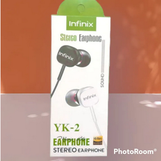 HEADSET EARPHONE HANDSFREE INFINIX YK 2 / HF INFINIX EXTRA BASS TERMURAH