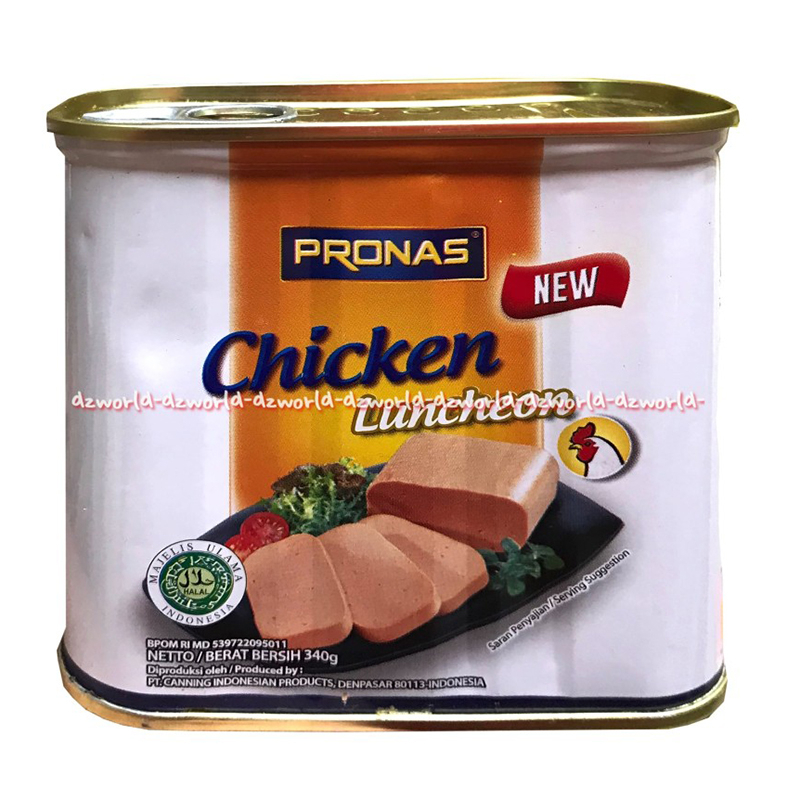 Pronas Chicken Luncheon 340gr Makanan Instan Makanan Kaleng Kornet Ayam Pro Nas Pronaz