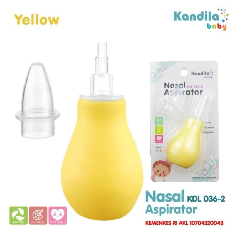 Kandila Baby Nasal Aspirator KDL036-2 || Sedot Ingus Bayi Manual Pencet