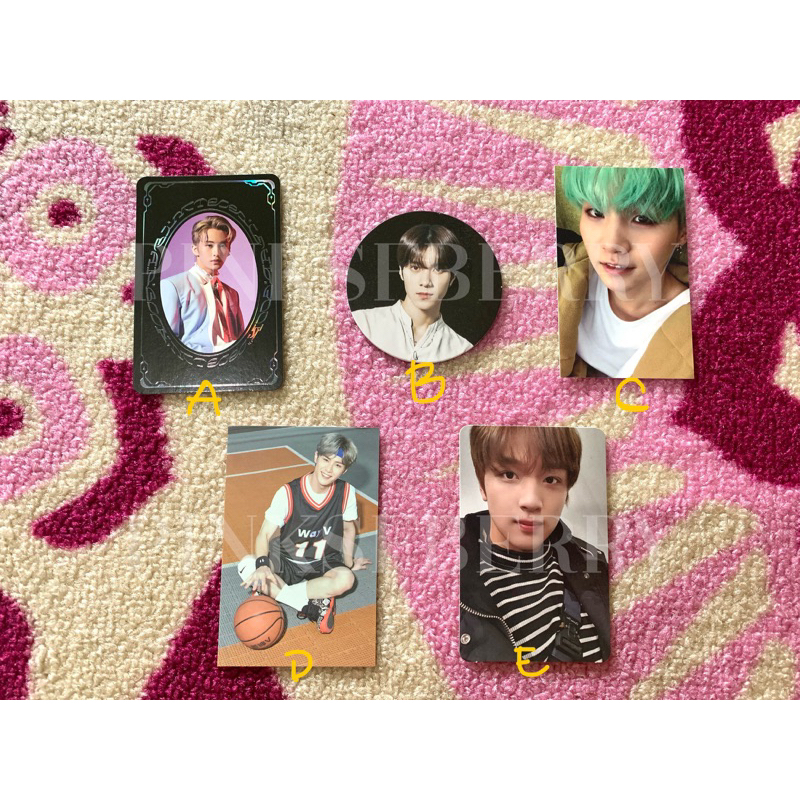 WTS CLEARANCE PHOTOCARD OFFICIAL BTS NCT WAYV — MARK HAECHAN YONGGI KUN XIAOJUN DEJUN KUN SUGA PC YB