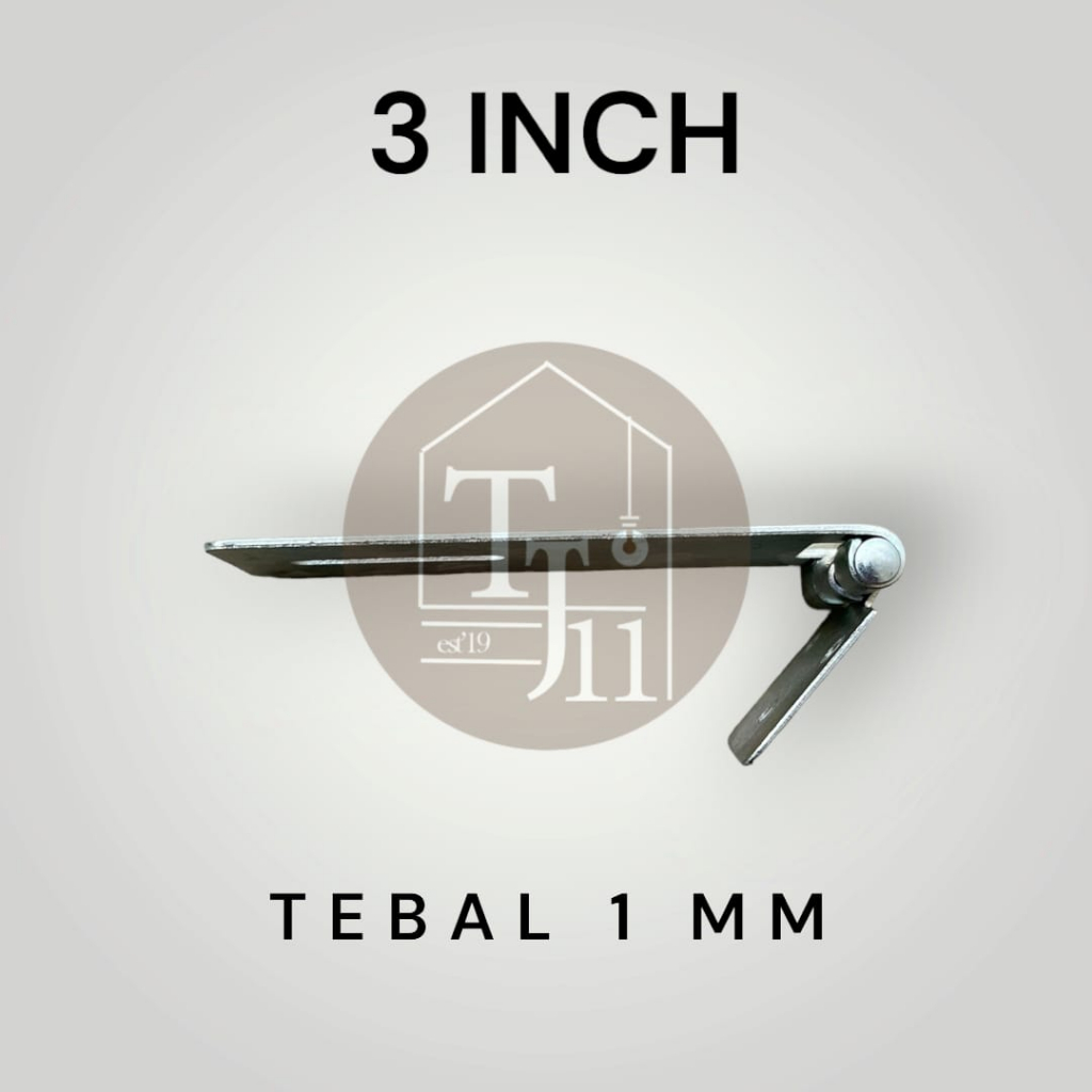 Grendel Overpale / Cantolan Gembok / Overvale / Overpale Galvanis merk VOXY ukuran 3 Inch