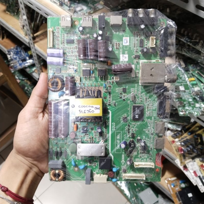 MAINBOARD - MOTHERBOARD - MB - MESIN TV COOCAA 32E39
