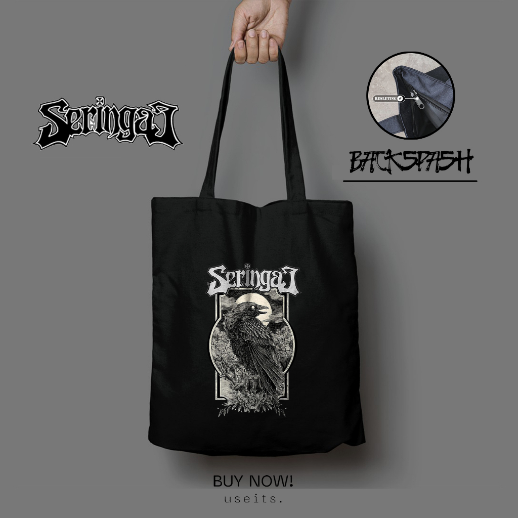 Tas Totebag Band Seringai Pria Wanita - SERINGAI