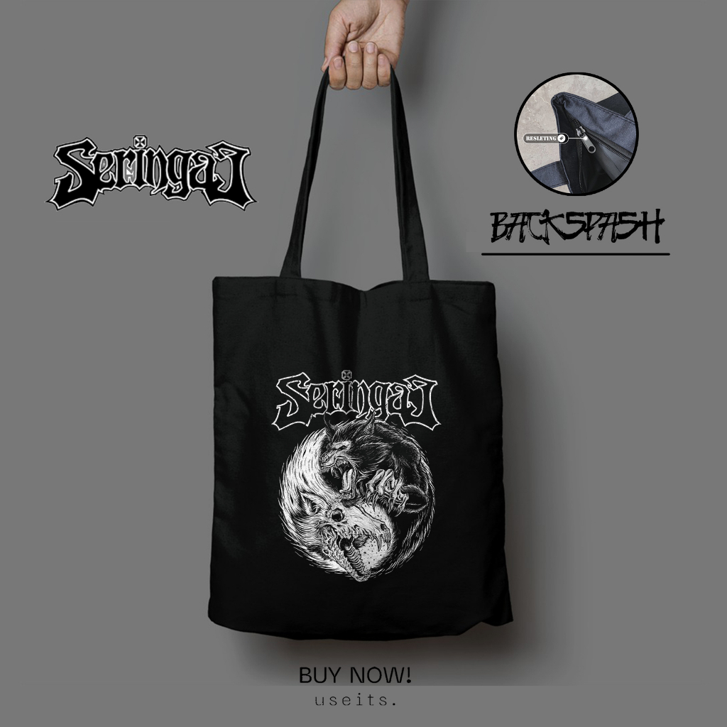 Tas Totebag Band Seringai Pria Wanita - SERINGAI