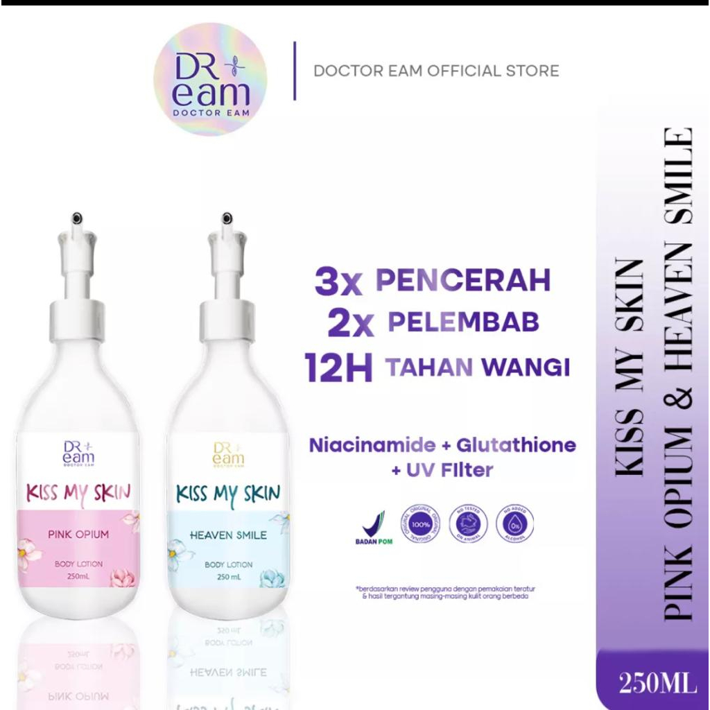 Doctor EAM Kiss My Skin Body Lotion / Hand &amp; Body Lotion Whitening