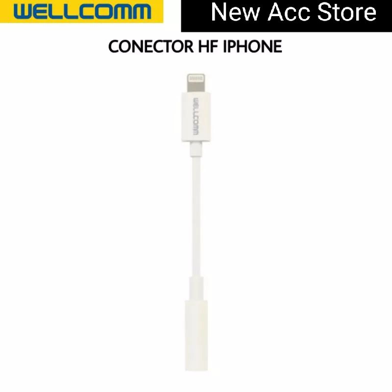 CONECTOR WELCOME HF JACK 3.5MM TO IPHONE ,TO TYPE C