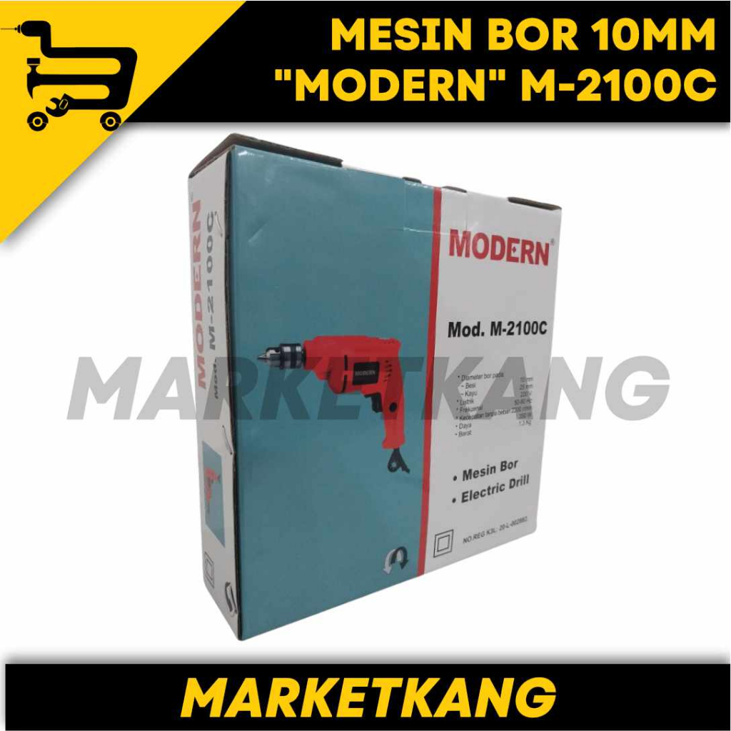 MESIN BOR 10MM "MODERN" M-2100C