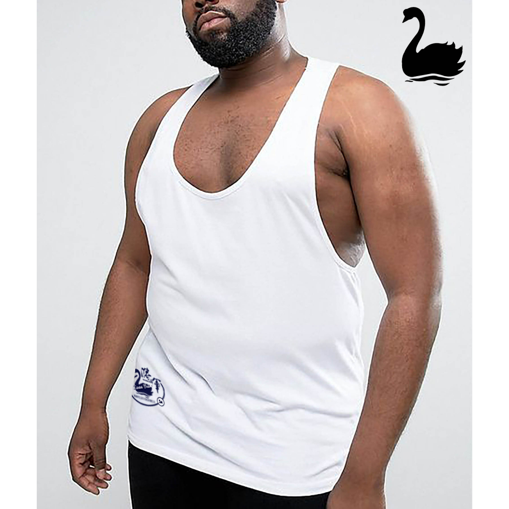 SWAN SHOGUNAVO Kaos Singlet Swan Brand Pria Grosir - Type Deluxe