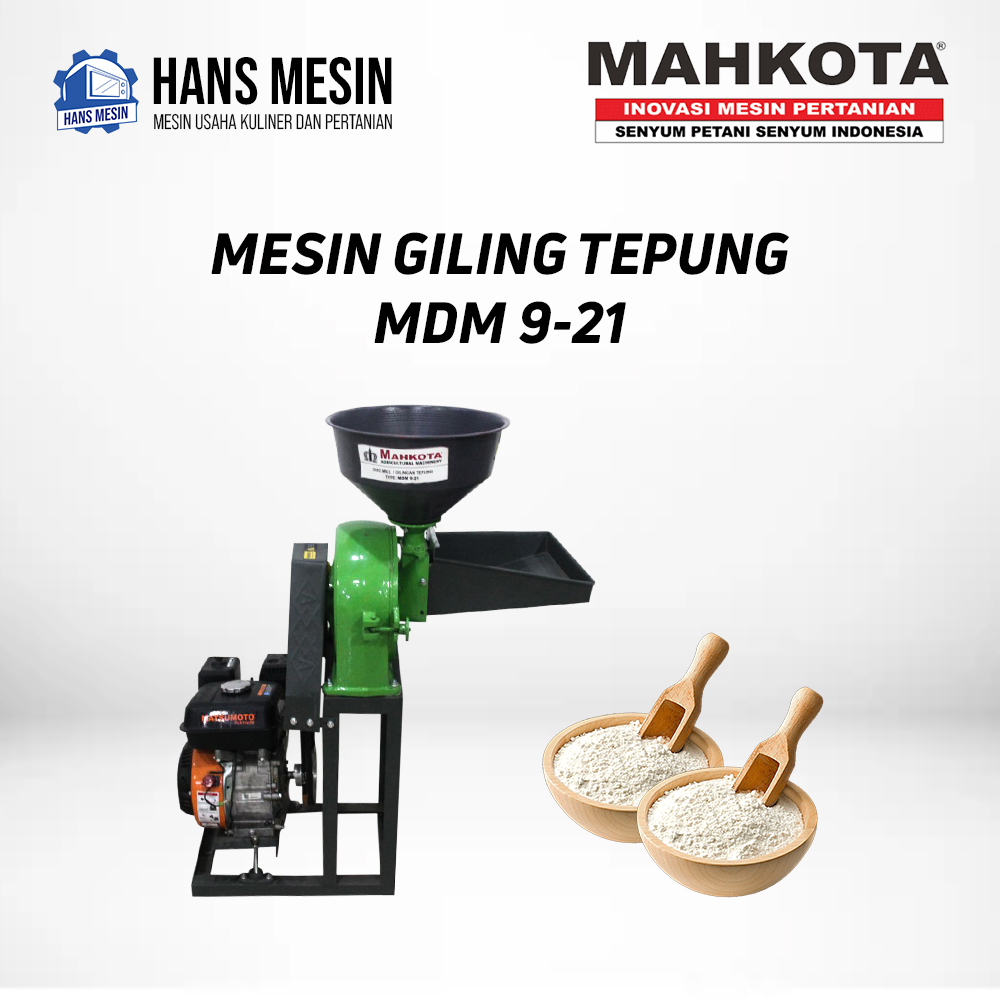 MESIN GILING TEPUNG MAHKOTA MDM 9-21