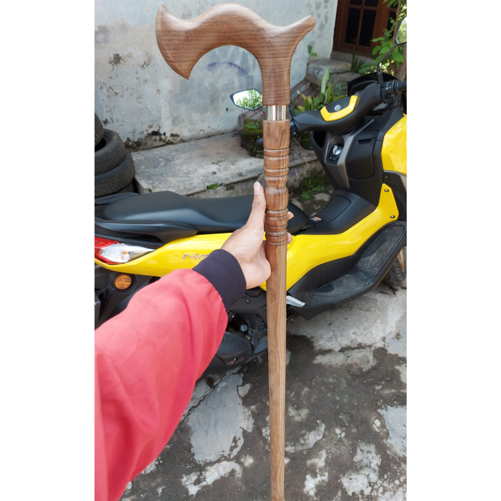 tongkat jalan kayu kalimosodo 100cm