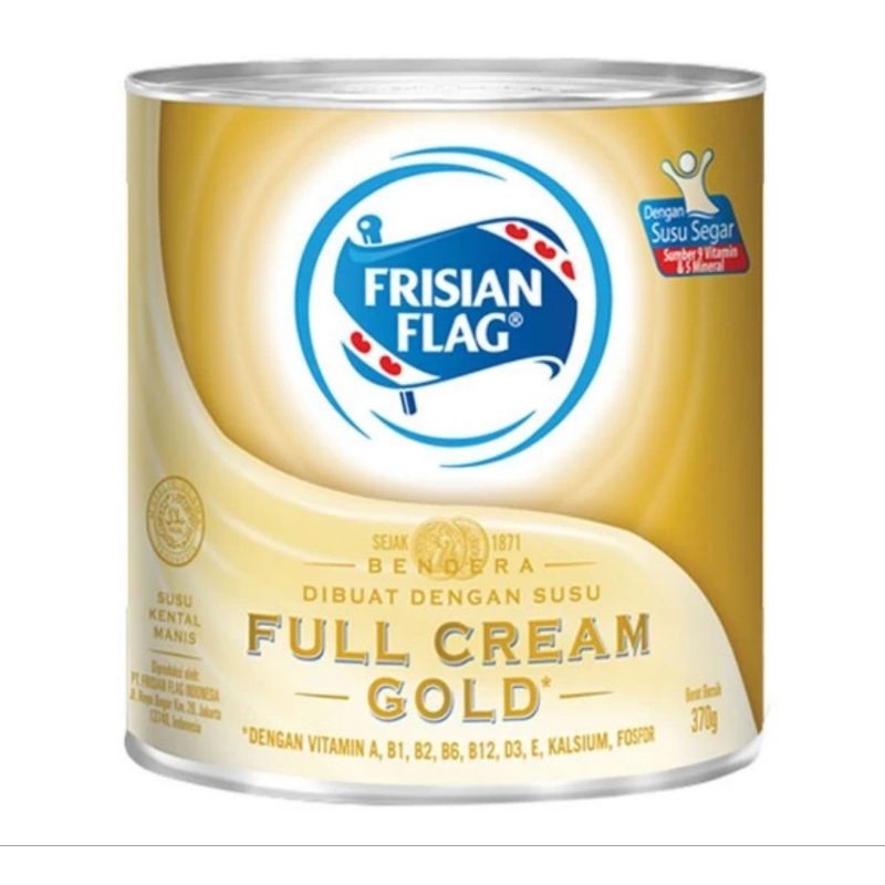 

susu bendera gold 370 gram