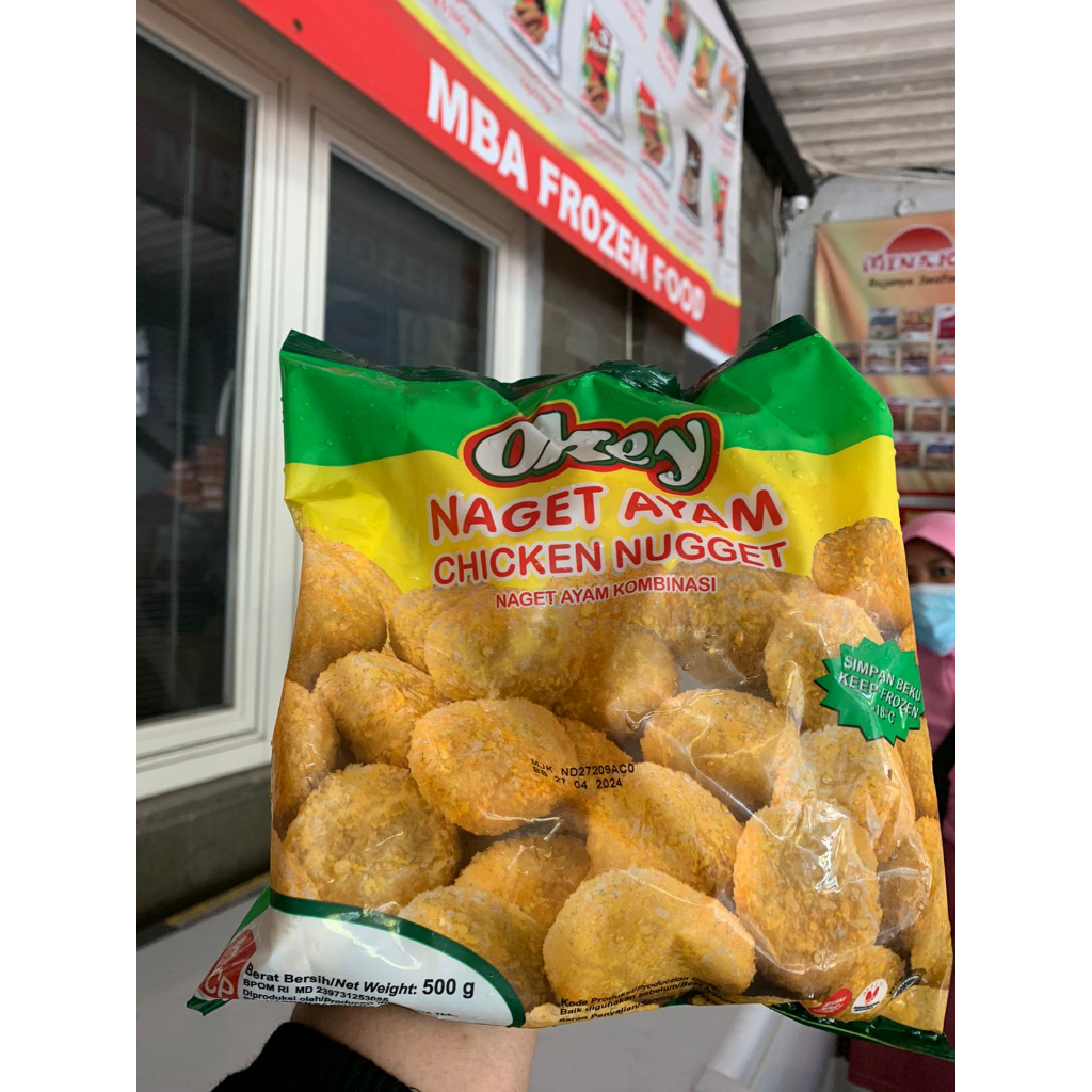 Okey Chicken Nugget/Naget Ayam 500 Gr