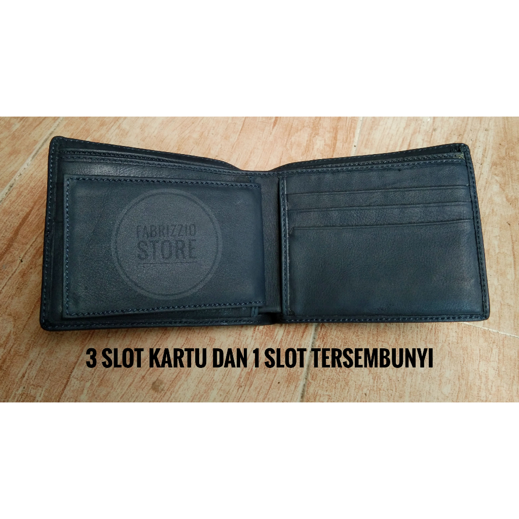 dompet lipat pria kulit sapi