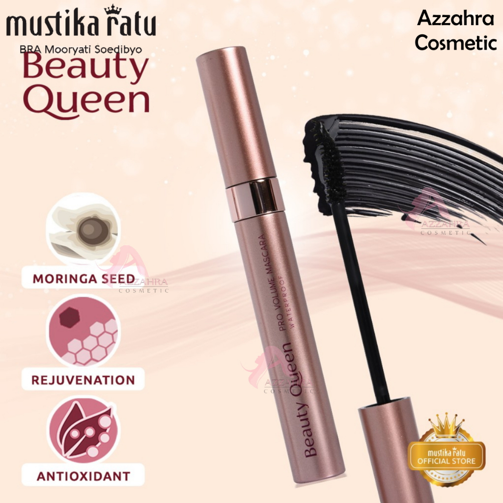 Mustika Ratu Beauty Queen Pro Volume Mascara Black - 7ml